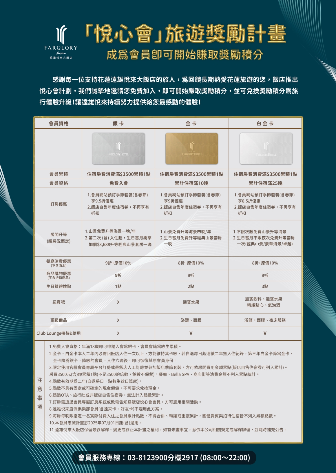 2025悅心會會員權益DM正面(0629更新) 2025悅心會會員權益DM正面(0629更新)
